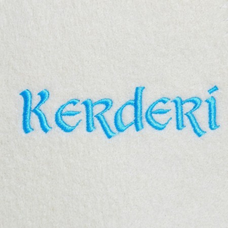 Bath cap with embroidery "Kerderi"-1
