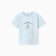 T -shirt for a boy, blue color, height 116 cm