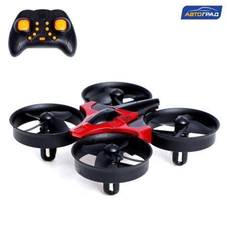 Afadrocopter Radio -controlled Flashdrone, works on the battery, the color of the red