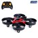 Afadrocopter Radio -controlled Flashdrone, works on the battery, the color of the red