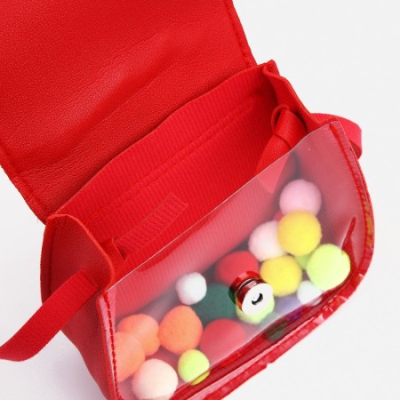 Baby bag on a magnet, red color-2