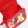 Baby bag on a magnet, red color