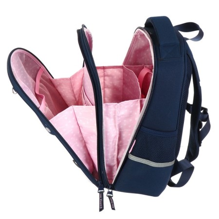Frame backpack 36 x 28 x 17 cm, + pencil case, Bruno VisConti "Ushastik"-9