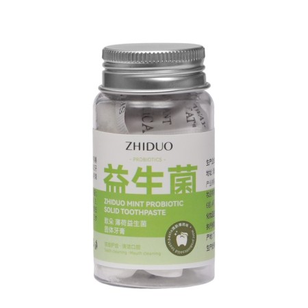 Organic toothpaste in tablets with a mint of 28.5 g, set 30 pcs-1