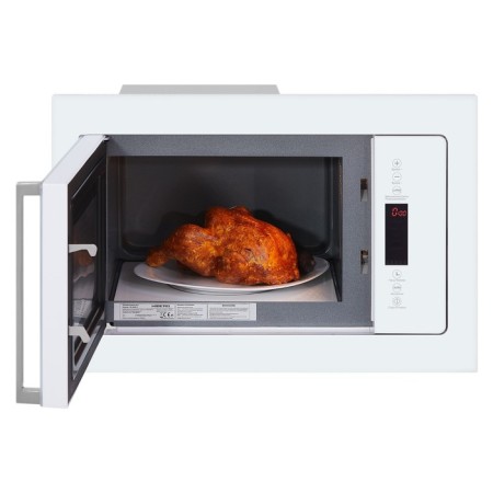 Microwave oven Hiberg VM 8505 W, built -in, 900 watts, 25 l, white color-5