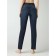 Women's jeans with a high landing CONTE Elegant Straight Leg, size L, color Blue Black