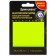 Block with a sticky edge of 76*76mm Brauberg 100l Besecles Electrostat, Yellow 115210