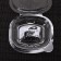 A plastic disposable container-liner with a lid, 30 ml, PET, color transparent color