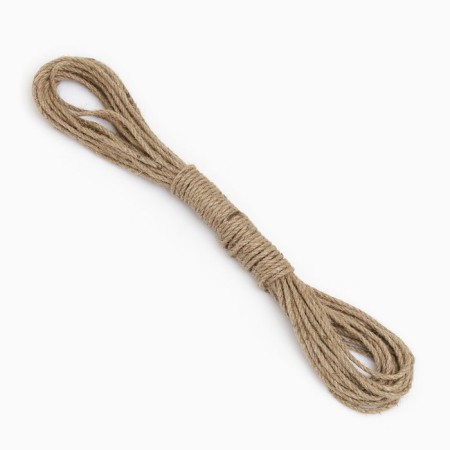Rope jute twisted 4 mm, elbow (20m)