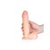 Realistic vibrator Toyfa Realstick Elite Vibro, TPR, bodily, 7 vibration modes, 20 cm 764728