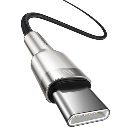 Cable Baseus, Type-C-Type-C, 5 A, 100W, 2 m, black-3