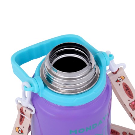 Thermos, 1 l, Coffee Cup, retains heat 10 hours, purple-4