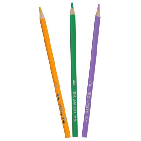 Pencils 72 colors, Devente Trio Mega Soft, three -sided housing, super soft, 4m, 3 mm neckline-3