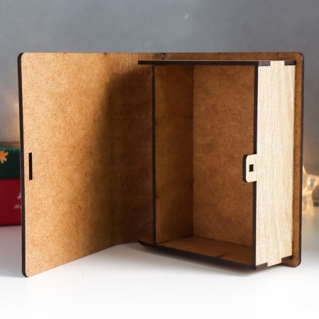 New Year's box-book "Miracles" 14x12x5 cm-3