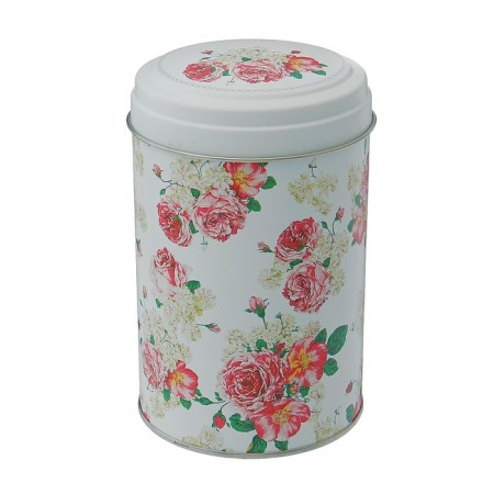 Bank with a lid for bulk foods "Flora", 1.1 l, 10 × 16 cm, round, mix color-5