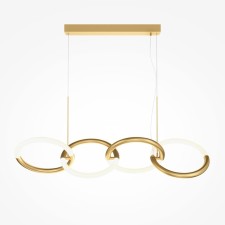 Suspension lamp Maytoni Mod165PL-L40G3K, 4XLED, 40W, 100x27x120 cm, 2600lm, color gold