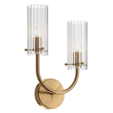 Bra Maytoni Mod223WL-02BS, 2XG9, 40W, 12x25x38 cm, brass color-5
