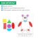 Developing set "Draw by figures", tangrams with pictures