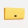 Women's wallet on magnets, yellow color