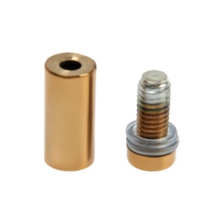 Remote holder for plates, 12x30 mm, color gold, set 10 pcs.-1