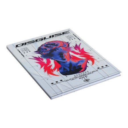 Diary for grades 5-11 "Modern Web. Anonymity", solid cover, matte lamination, selective varnish, 48 sheets-1
