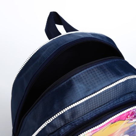 Baby backpack on lightning, blue color-7