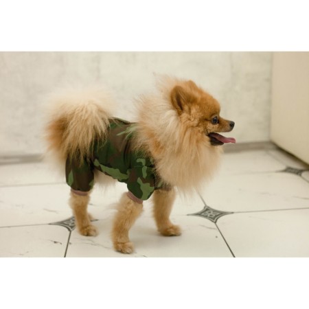 Combiason for animals, without lining, XL (DS 32-34, Osh 32, OG 46-48 cm), camouflage-9