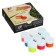 Paint on fabric, set of 9 colors x 15 ml, beam, fluorescent, water -based acrylic