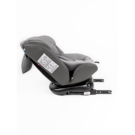 AMAROBABY BRILLANT, ISOFIX fastening, class D, group 0+/1/2/3 (0-36 kg), gray gray-12