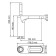 Wasserkraft Kammel 1803 shell mixer, single -leaf, pour 144 mm, chrome