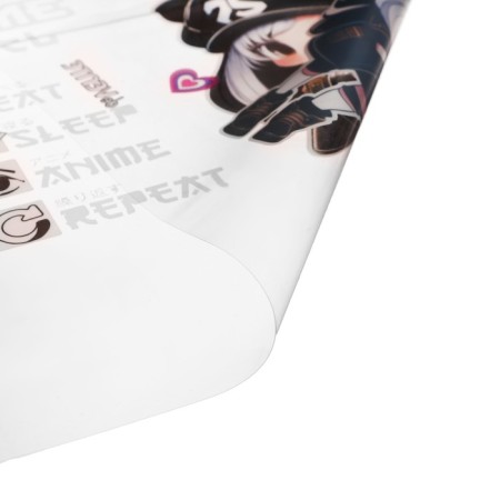 Plastic table B2 (700 x 500 mm) 150 microns, Anime Girl-1