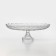 Glass vase on the Mey-Ji cake leg, 36 × 23 cm