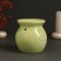 Aroma lamp ceramics "Comfortable" to me light green 7.2x7.2x7.8 cm