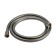 Shower hose Zein Z3645, 150 cm, brass nuts 1/2 ", PVC braid, graphite