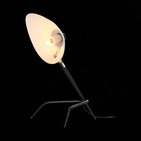 ST LUCE bedside lamp. SL305.404.01. SPRUZZO. 1x60 W, E27, 38x30x53 cm, black color-9