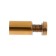 Remote holder for signs, 16x30 mm, color gold, set 6 pcs.