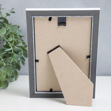 Photo frame Plastic "Office 8" 10x15 cm, white-3