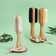 Pumza for pedicure, with a brush, with a suspension, wooden, color mix