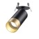 Lamp built -in Novotech. SLIM, 9W, GU10, 155x60x60 mm, black color, gold