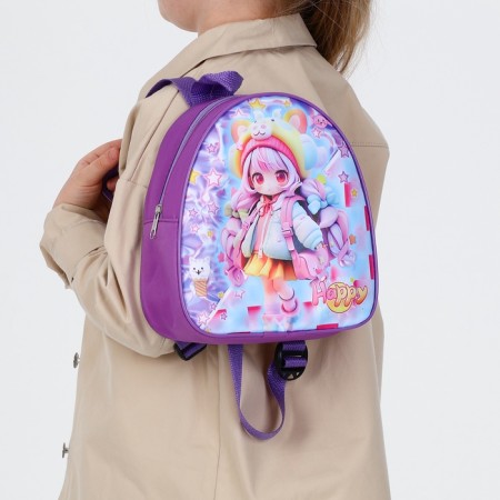 Baby backpack on lightning, "chosen", lilac color-5