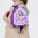 Baby backpack on lightning, "chosen", lilac color