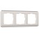 Frame for 3 posts WL12-FRAME-03, color pearl corporal