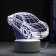 Lamp "Auto" LED 3 white modes from the network 10.5x13x20.5 cm Risalux