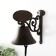 Bell souvenir cast iron "Welcome" 19x11x15 cm