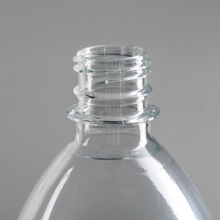 A disposable plastic bottle, 1.5 l, PET, without a lid, the color is transparent-1