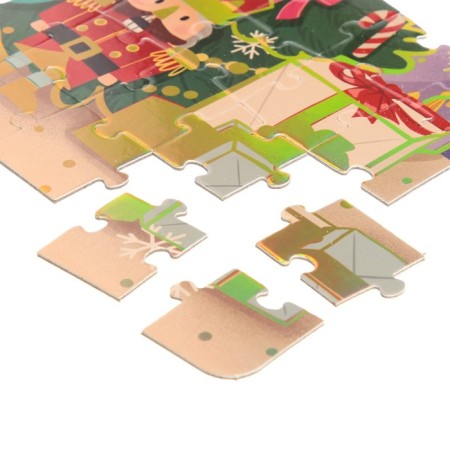 Holographic puzzle "Fairytale History", 120 details-2