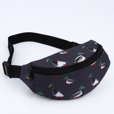 Bag belt duck, 32x8x15 cm, lightning department, gray-green color-1