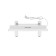 Convector MTX Km-1000.1, electric, 1000 watts, X-shaped heater, wheel, thermostat