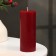 Candle-cylinder aromatic "cherry", 6x15 cm