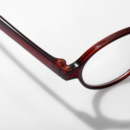 Ready glasses GA0185 (color: C1 coffee; diopter: +2; tint: no)-3